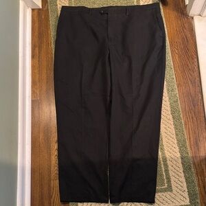 Haggar Classic Black Dress Pants size 42x30
